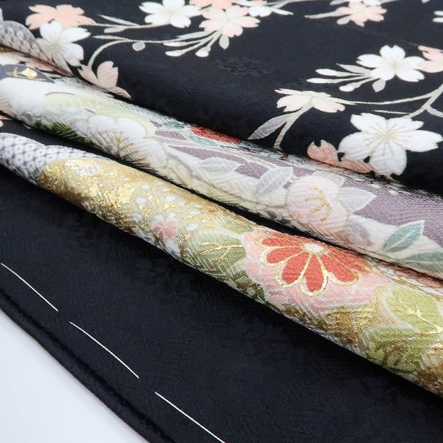 新品 京友禅 落款 金駒刺繍 着物 正絹 仕付け糸付 作家物 トールサイズ“頂に待つ晴れ舞台へ”訪問着 2036