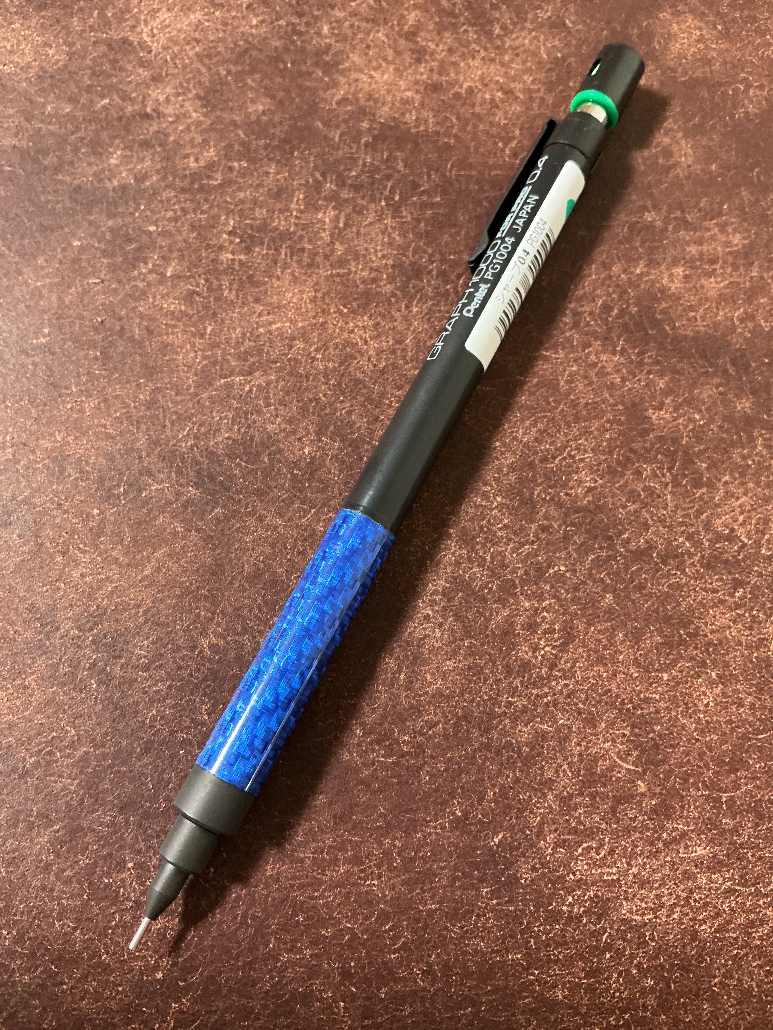 一般販売 PG5真鍮カスタム ノック部分付き 0.5mm | 蒼天クラフト