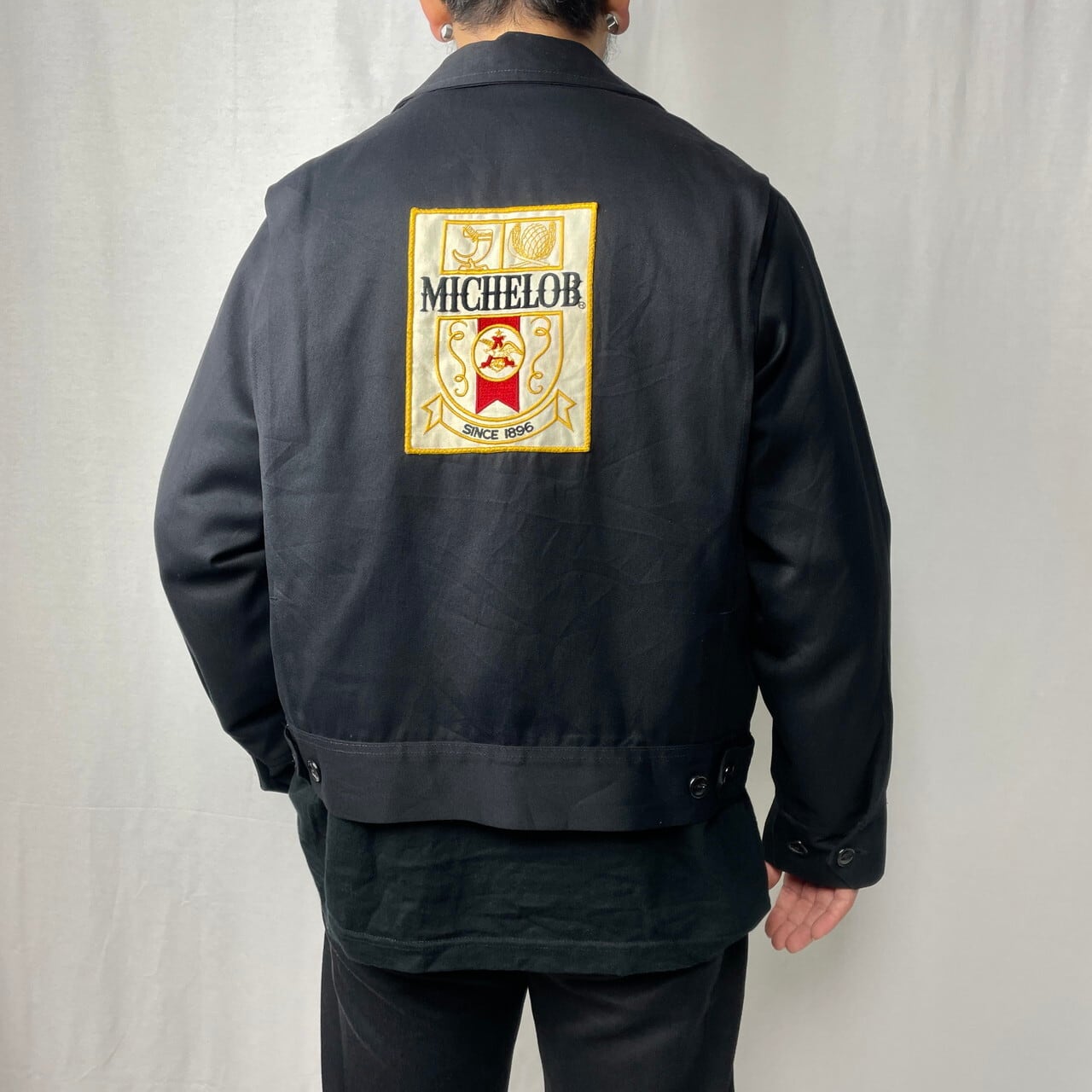 60年代 USA製 Unitog ワークジャケット 企業ロゴ ワッペン 刺繍  