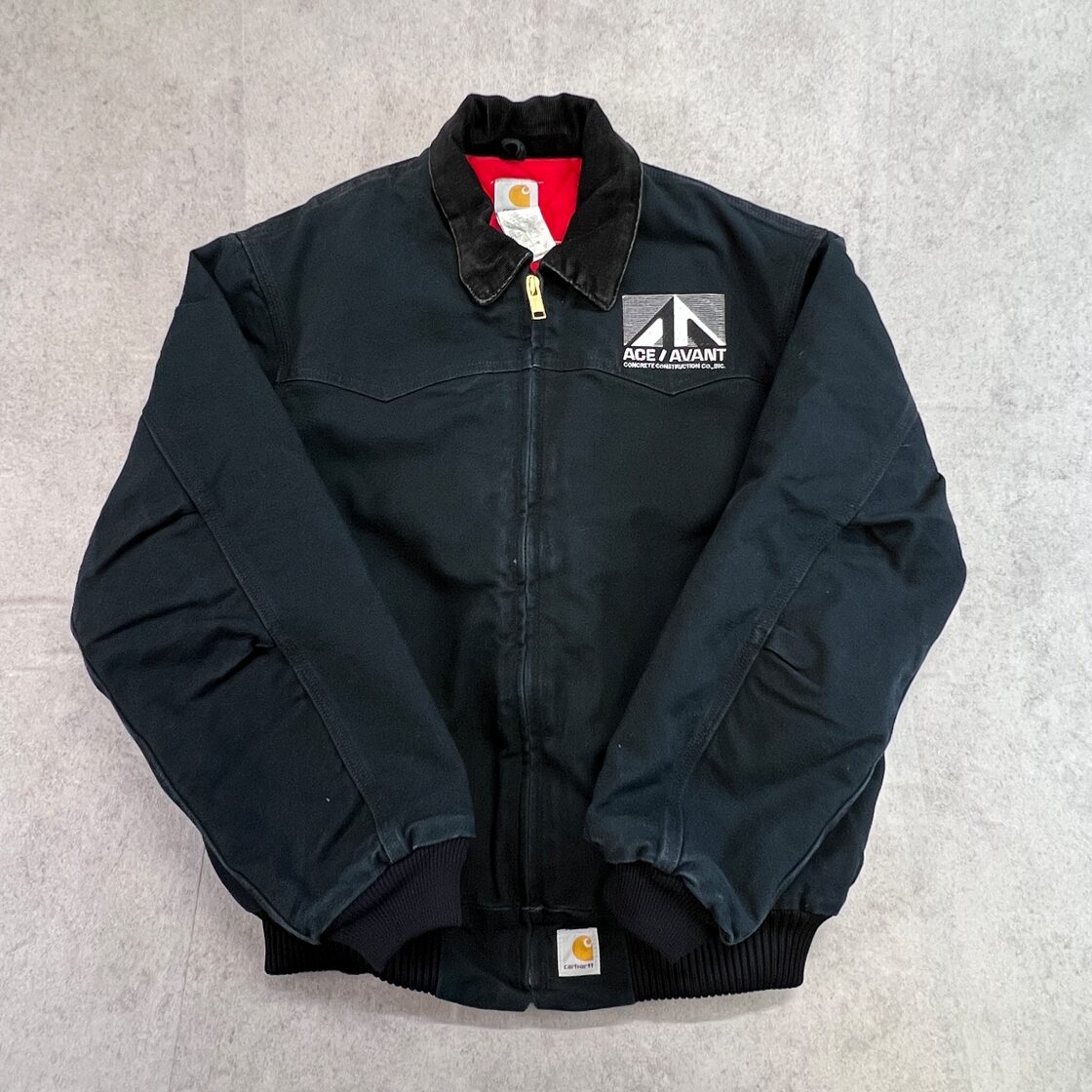 激レア 90s Carhartt ダックサンタフェジャケット ネイビーXL 古着 - e  
