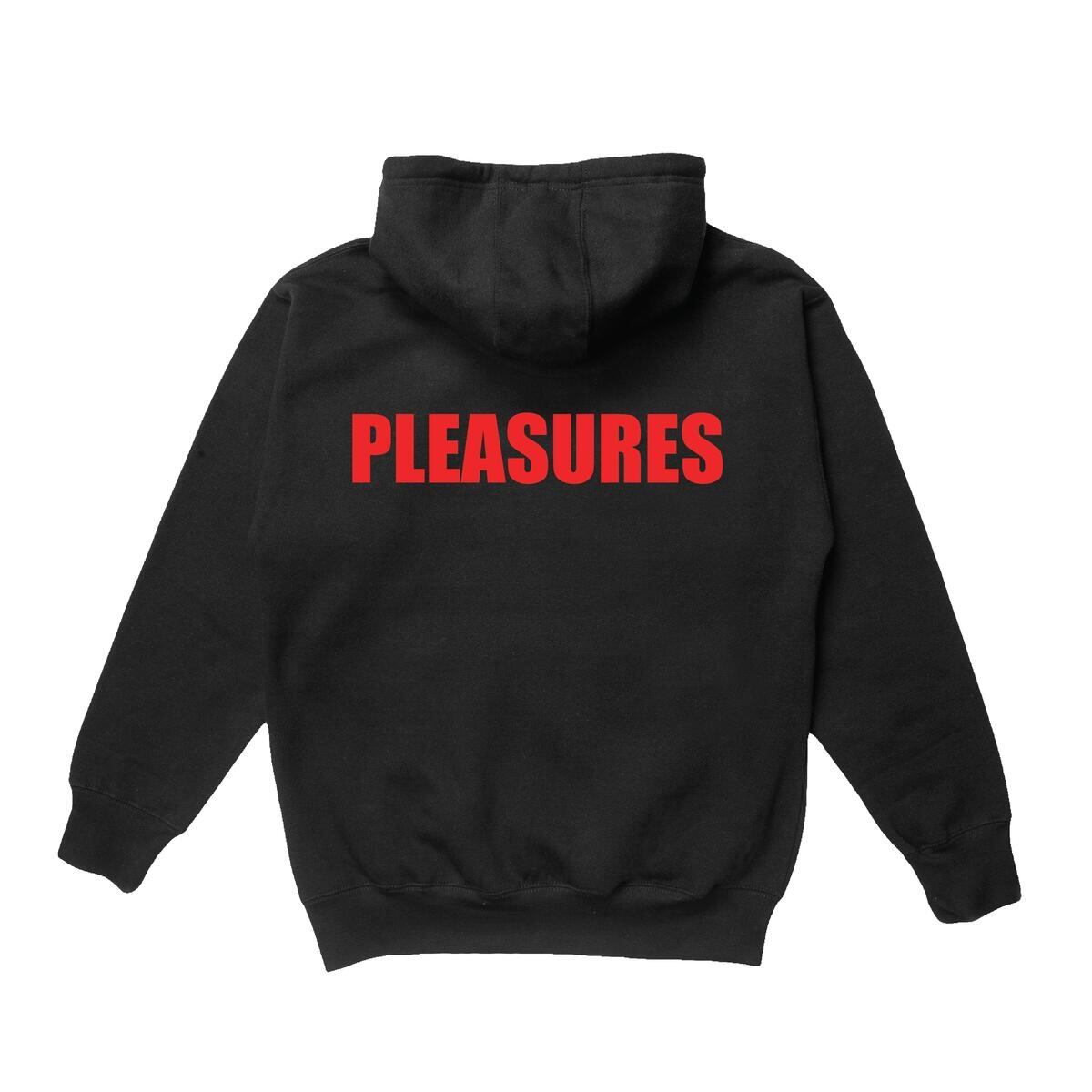 pleasures パーカー 黒