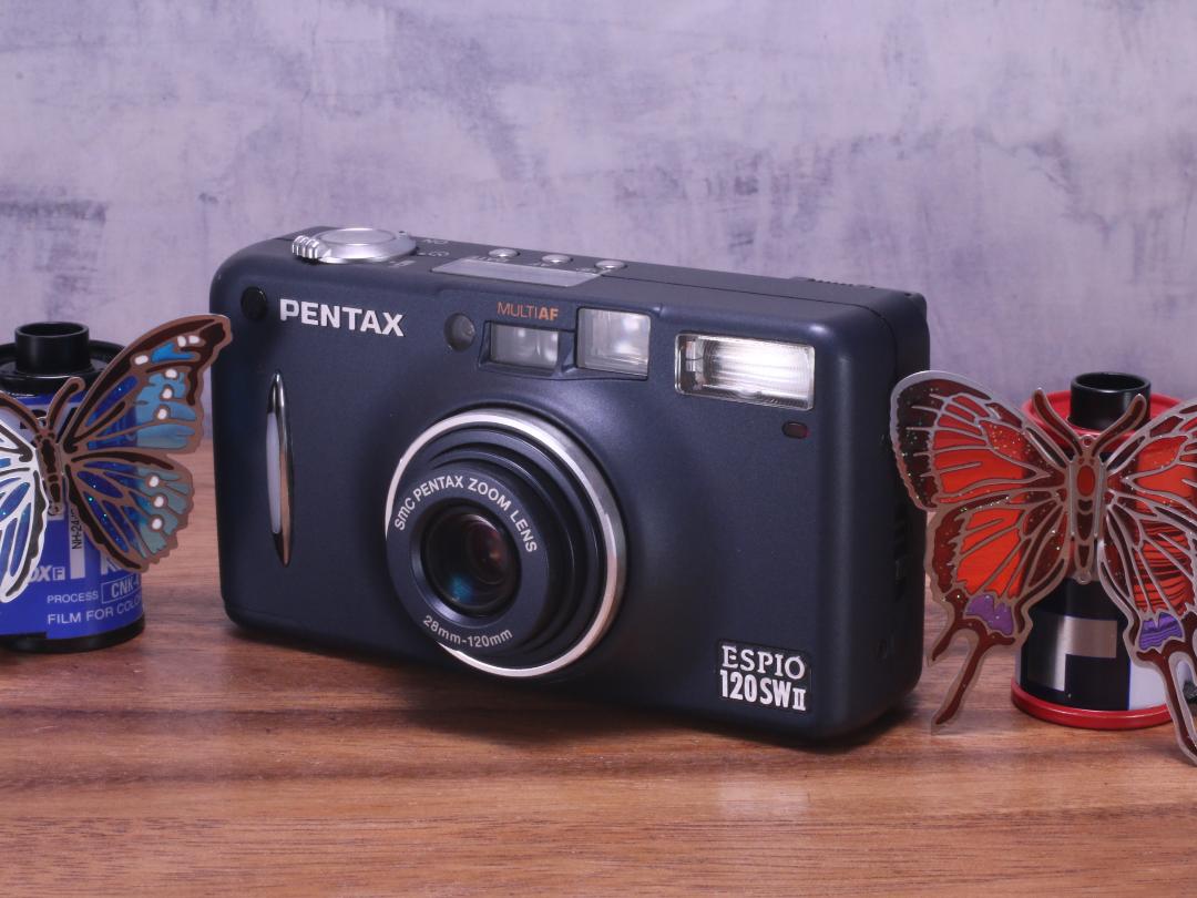 【美品】PENTAX ESPIO 120SW 高級コンパクトカメラ