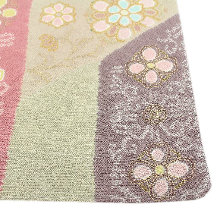 特選の逸品　【三越】誂え　華やかな【手絞り・金彩・金駒刺繍】　新品の訪問着です 特選の逸品 【三越】誂え 華やかな【手絞り・金彩・金駒刺繍】 新品の
