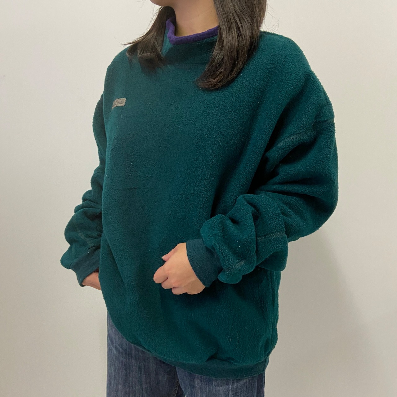 90年代 USA製 Columbia コロンビア フリースジャケット メンズL 古着 