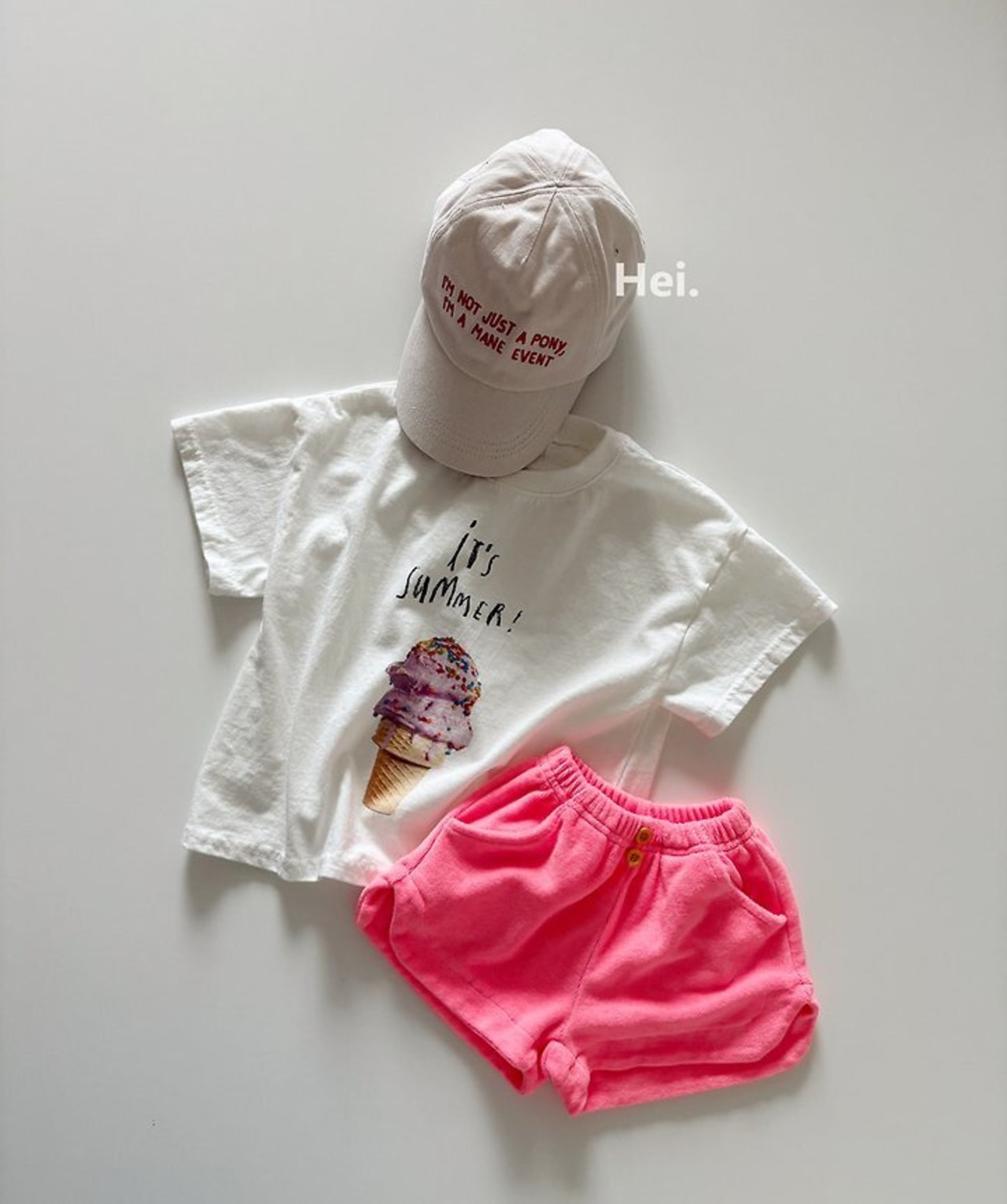 【取寄/韓国直送】Hei 26/SM アイスクリームTシャツ |夏服|韓国子供服