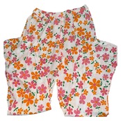 【ERL】イーアルエル フローラルプリント クレープトラウザーパンツ