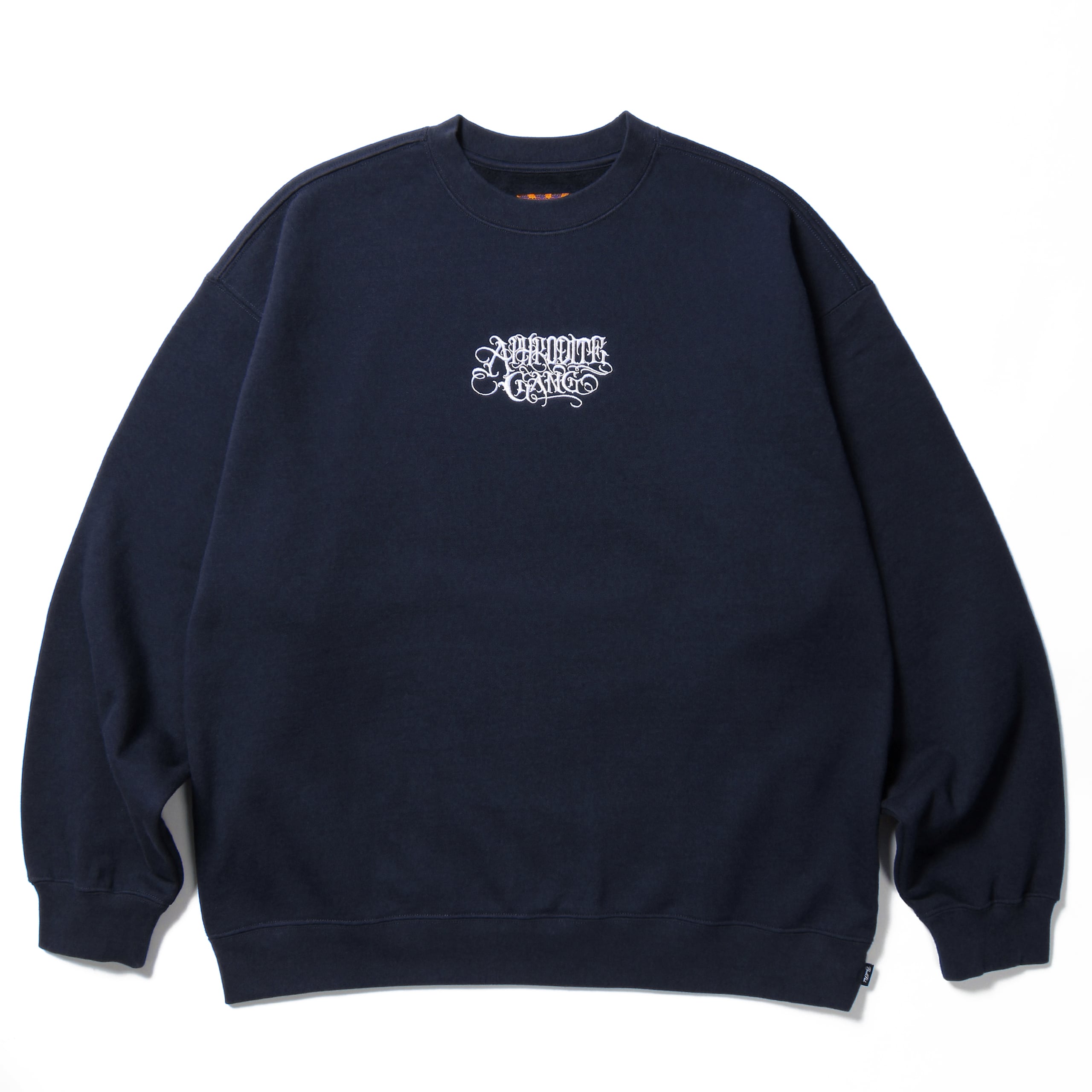 girls don't cry crew neck sweat black 黒