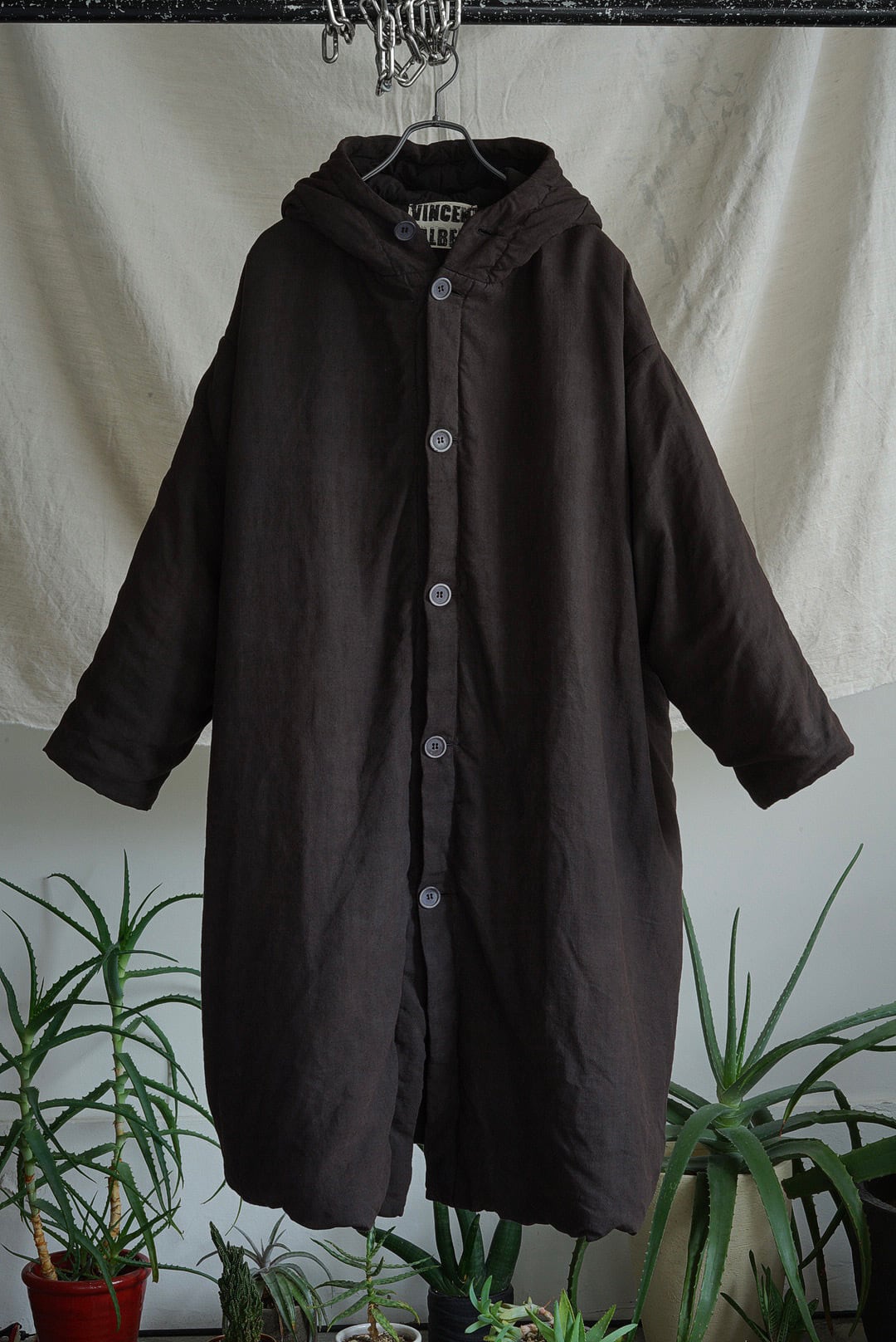 Vincent Jalbert Pillow Hood Coat - ロングコート