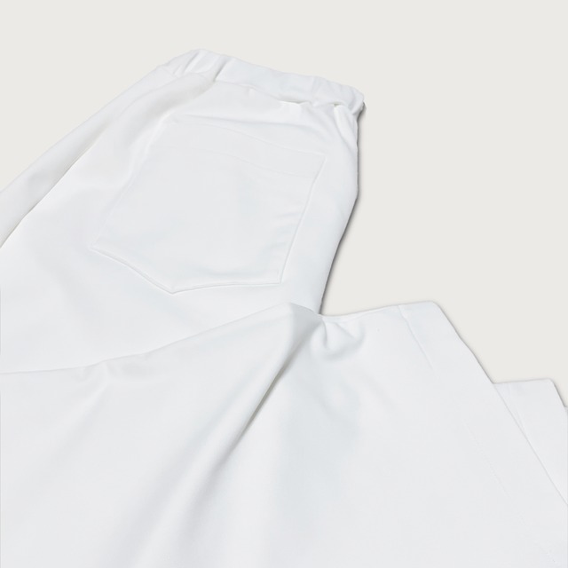履き心地抜群！透けにくい ワイドストレートパンツ｜ホワイト｜画像7