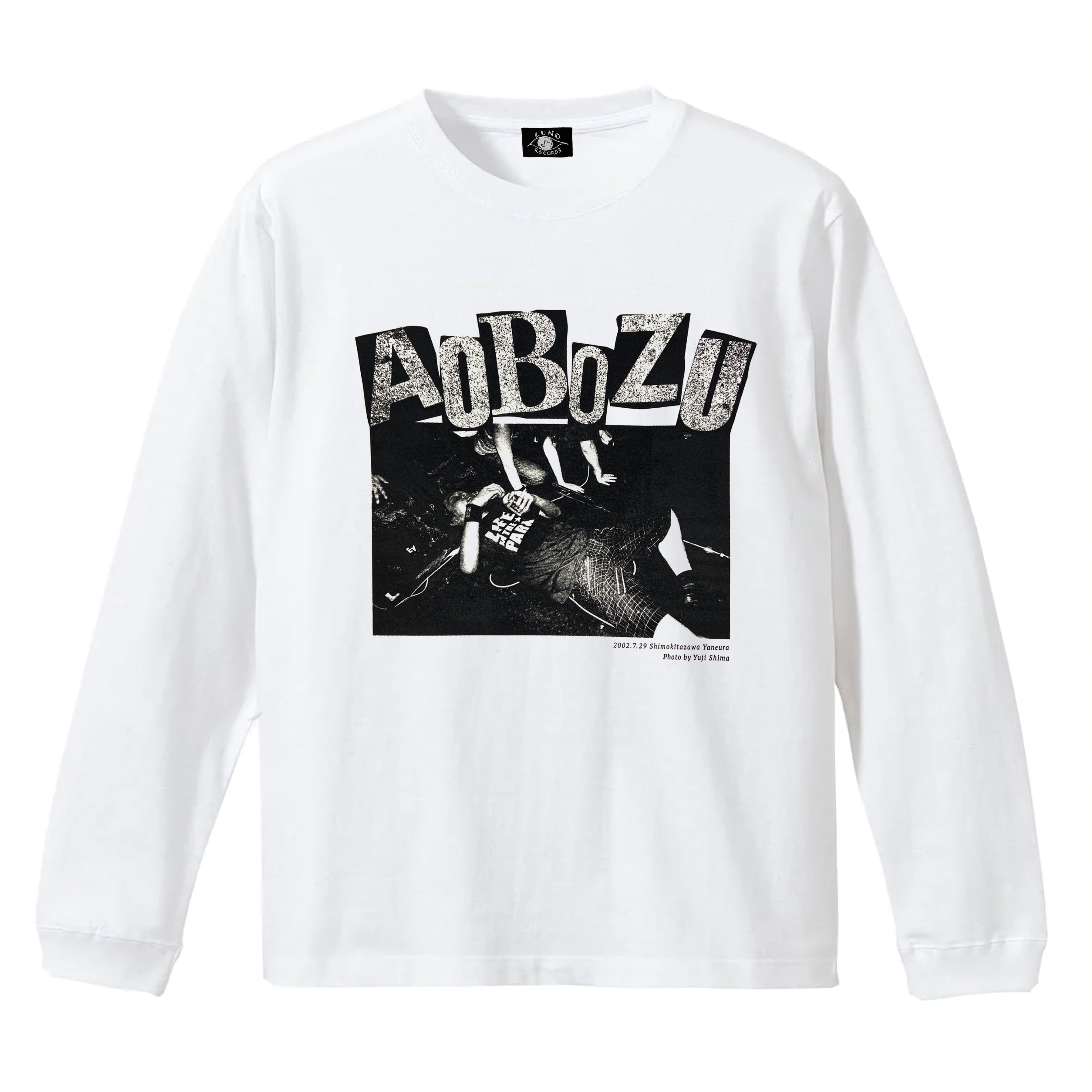 アウラ 虚空坊主 展示会販売 レイヤードロングTシャツ 袖リブロング 