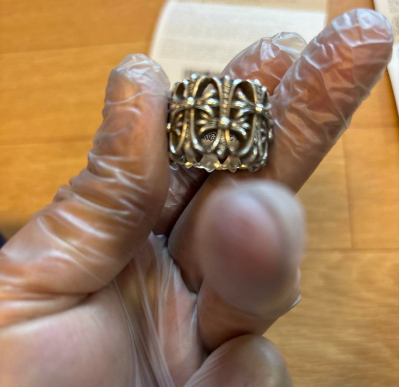 CHROME HEARTS クロムハーツ セメタリークロス リング パヴェ CHROME HEARTS クロムハーツ セメタリークロス リング パヴェ
