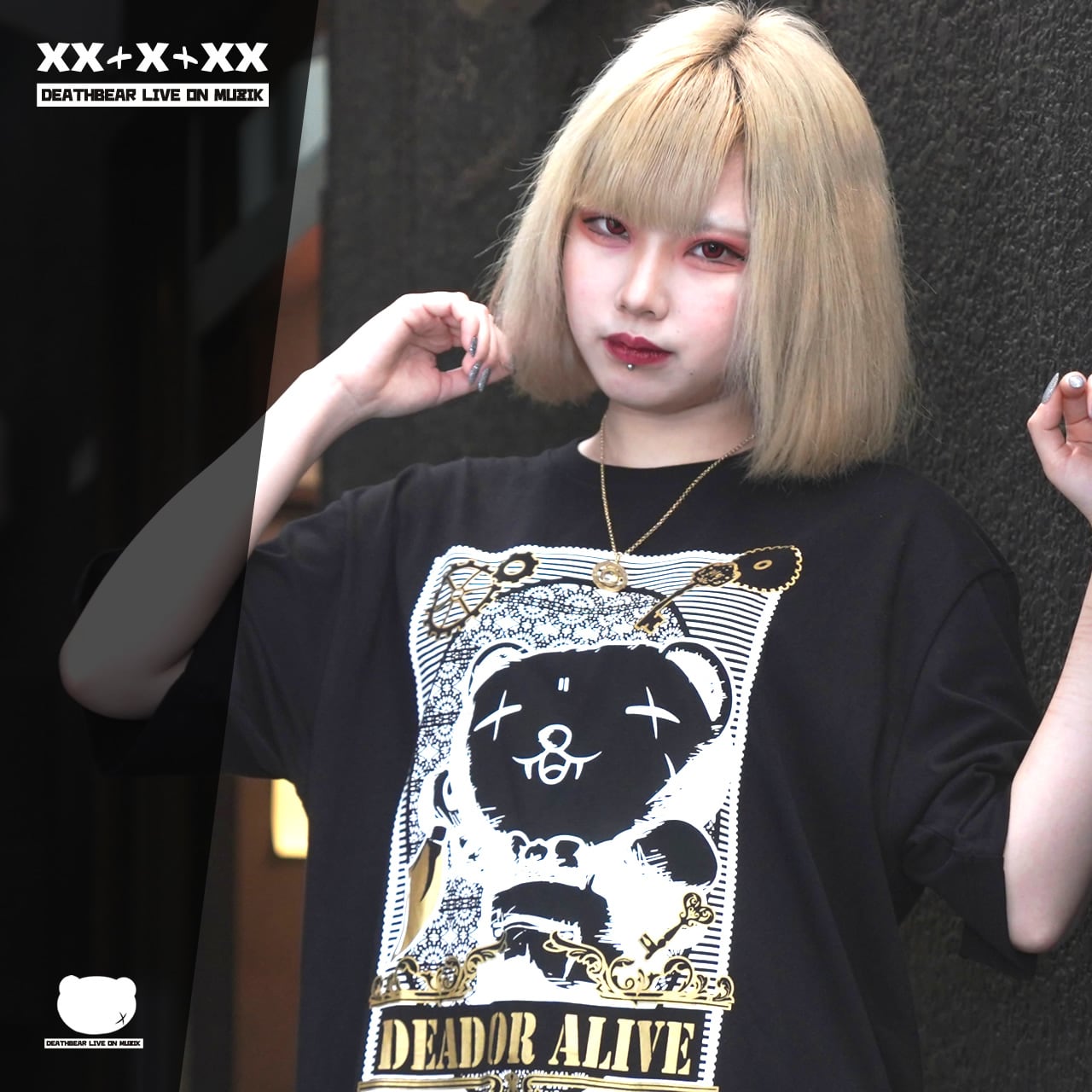 DEAD OR ALIVE】T-SHIRTS | DEATHBEAR LIVE ON MUZIK /デスベアリヴ