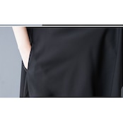 ドレープ ハイローヘム シャツ 30243