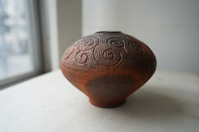 122 南蛮渦文小壺  田中敬史 KEIJI TANAKA