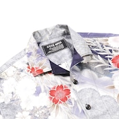 KIMONO OPEN COLLAR SHIRT