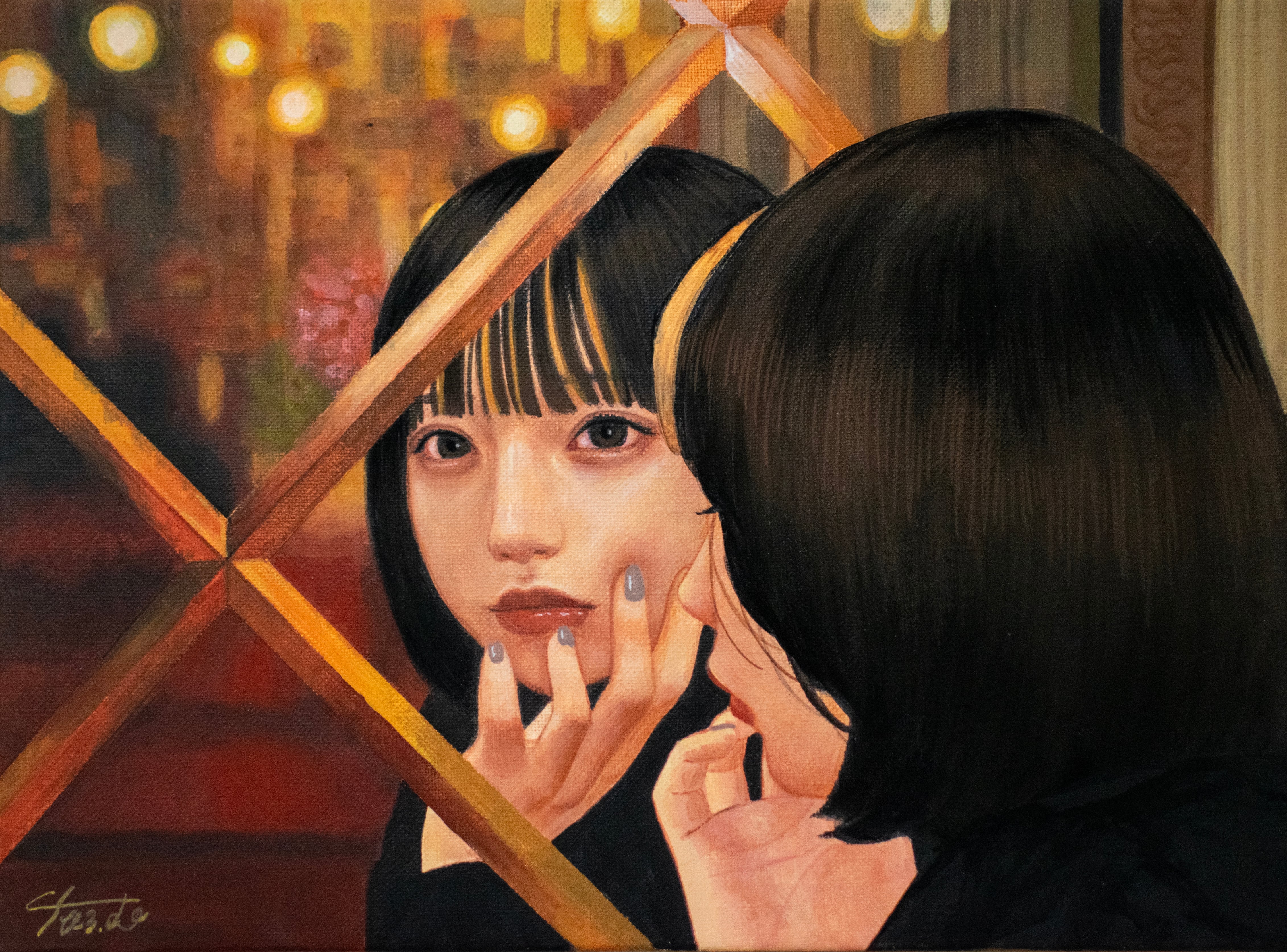 むらまつちひろ「eyes-1」2021年作品 むらまつちひろ (@fsnauxb) / Posts / X