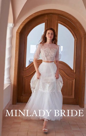 ドットチュール セパレート ウェディングドレス