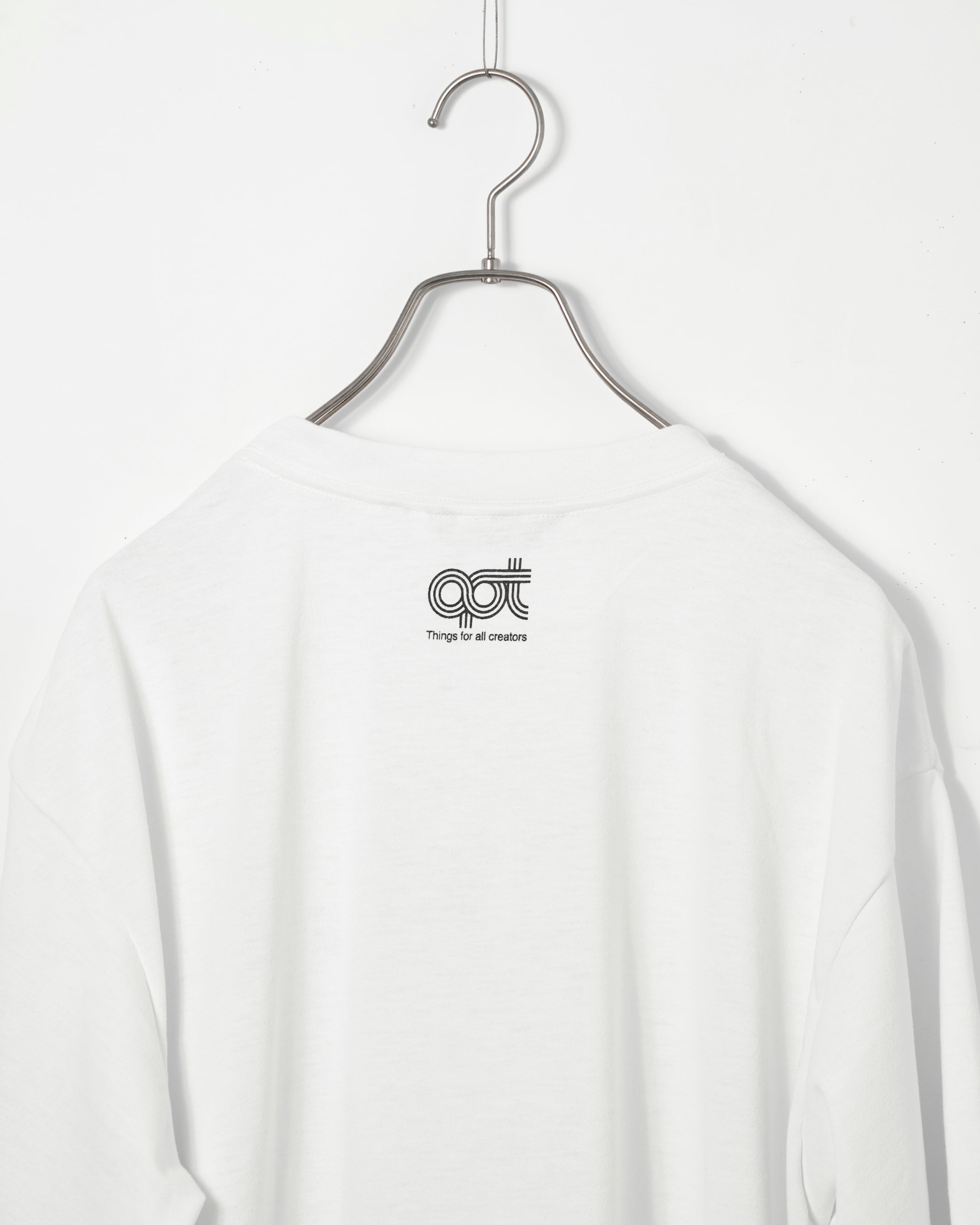 OPTSTUFF] DRAWSTRING TECH T-SHIRT (WHITE) | OPTSTUFF