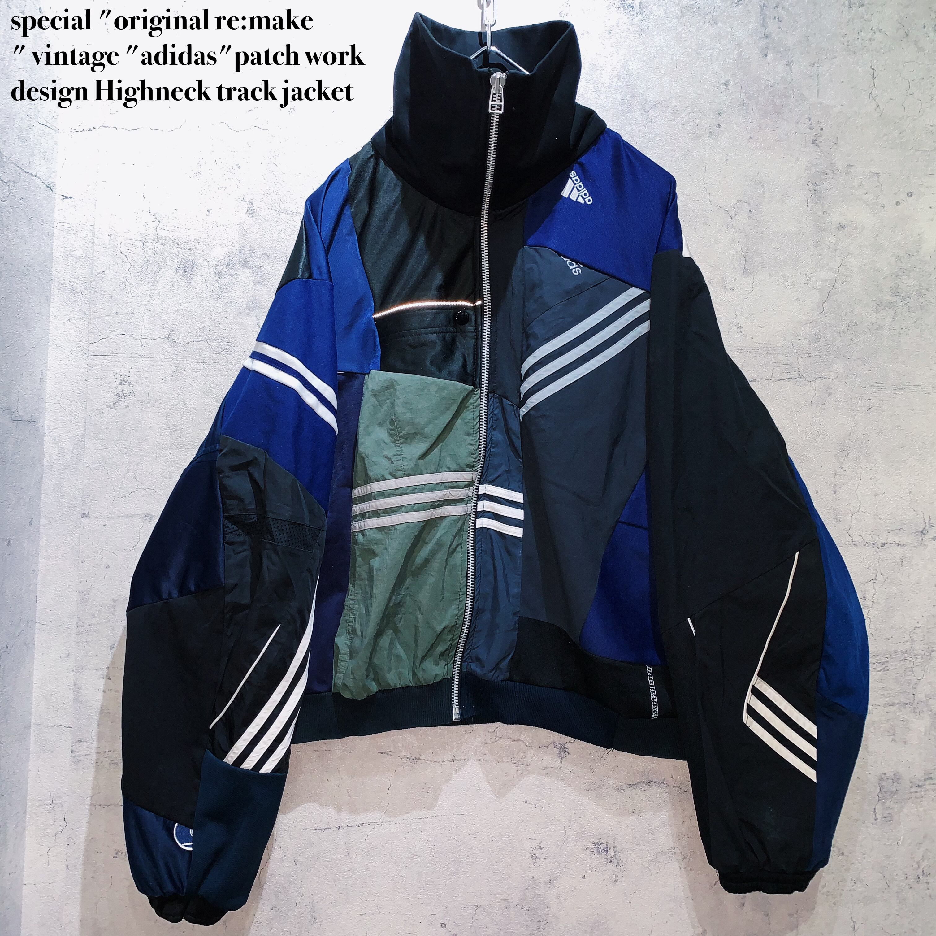 vintage highneck track jacket