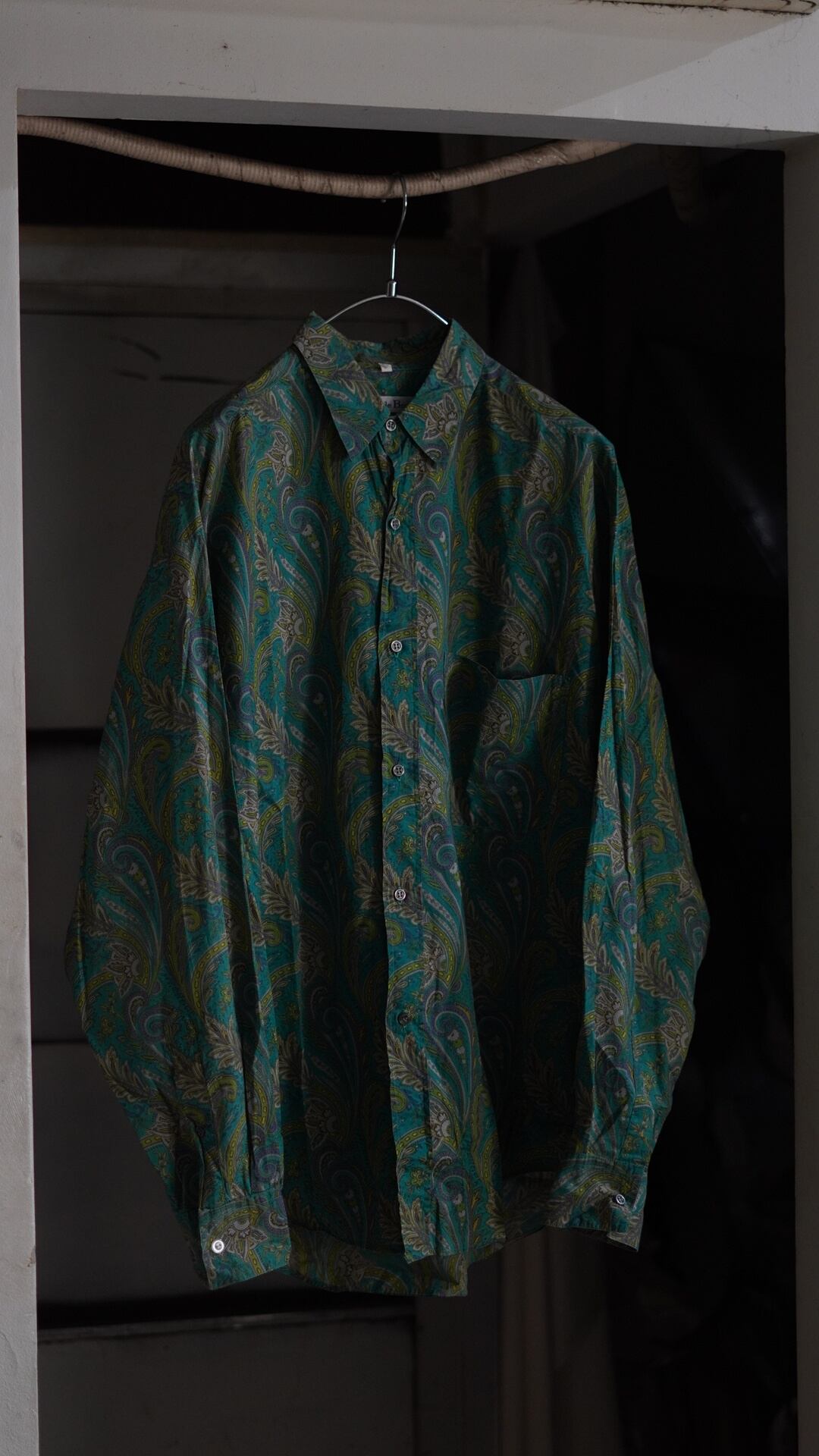 MADE IN FRANCE PAISLEY COTTON SHIRT | フランスのテレビじゃなくてシャツ