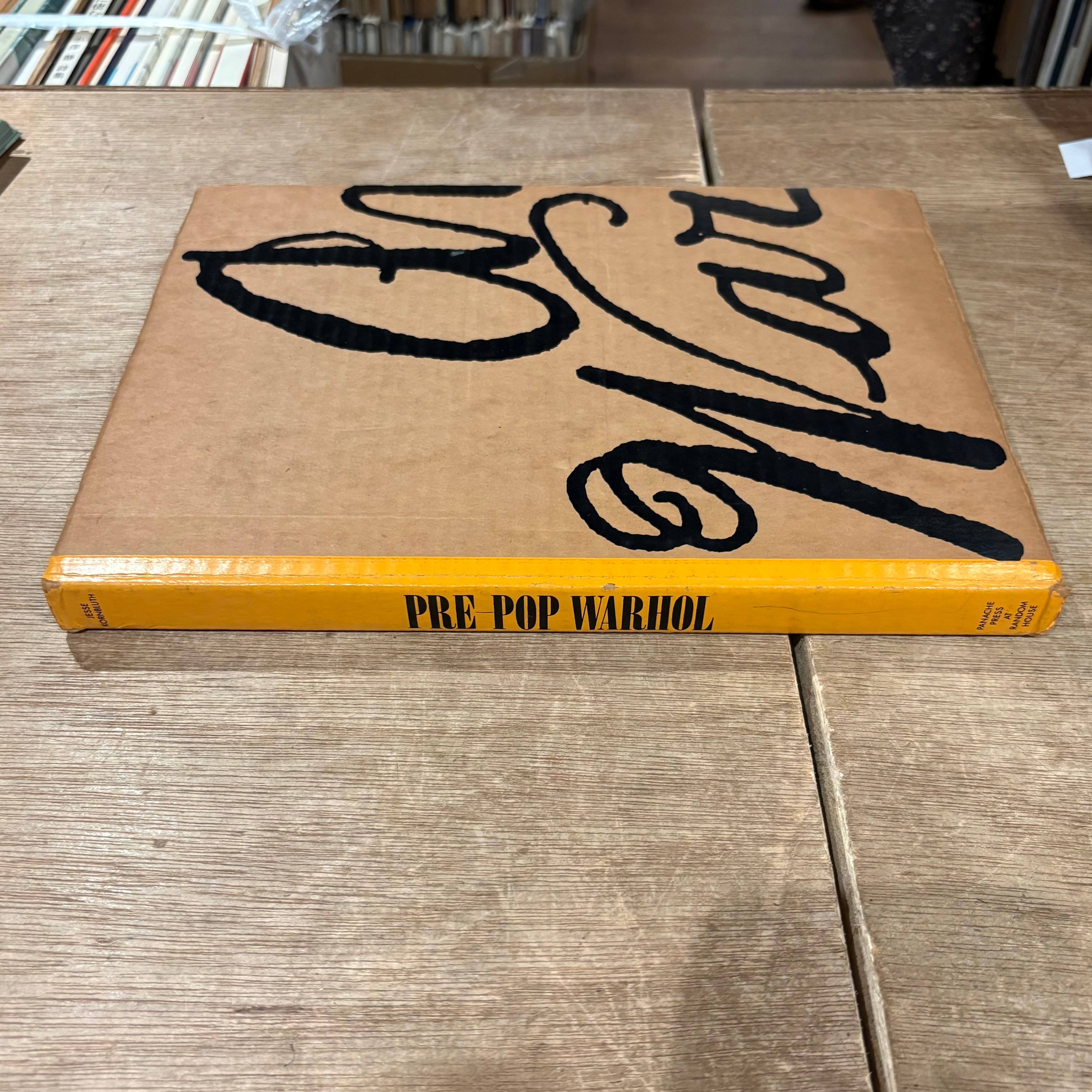 PRE-POP WARHOL Jesse Kornbluth Andy Warhol アンディ・ウォーホル