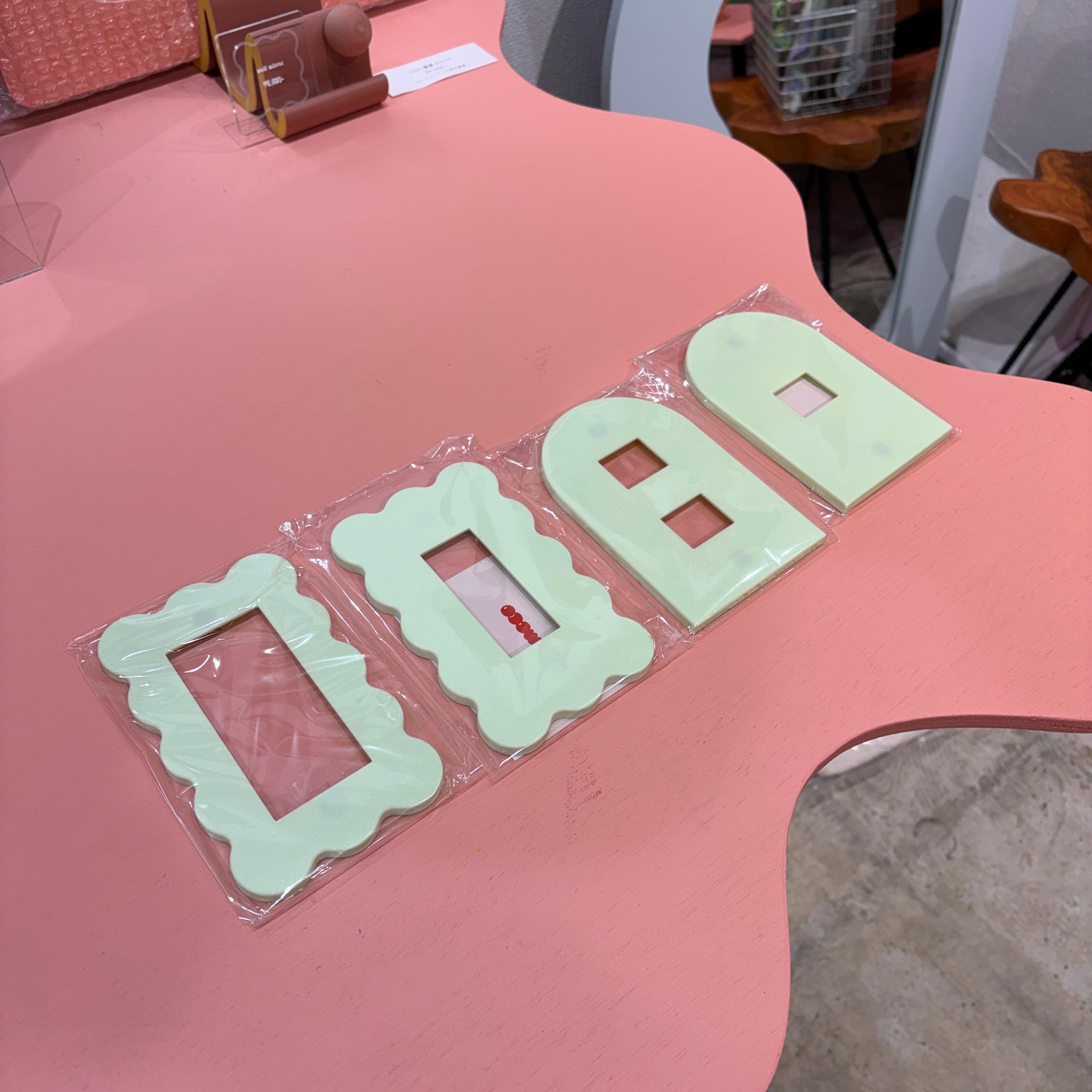 【OUTLET】light green switch cover