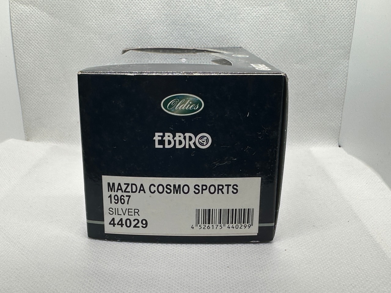 【エブロ】1/43  マツダ コスモスポーツ(シルバー) 買取品