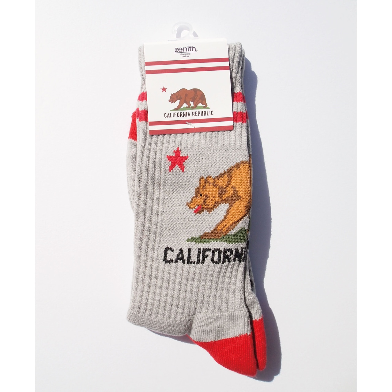 【ZENITH】CALIFORNIA GRIZZLY SOCKS（6color）