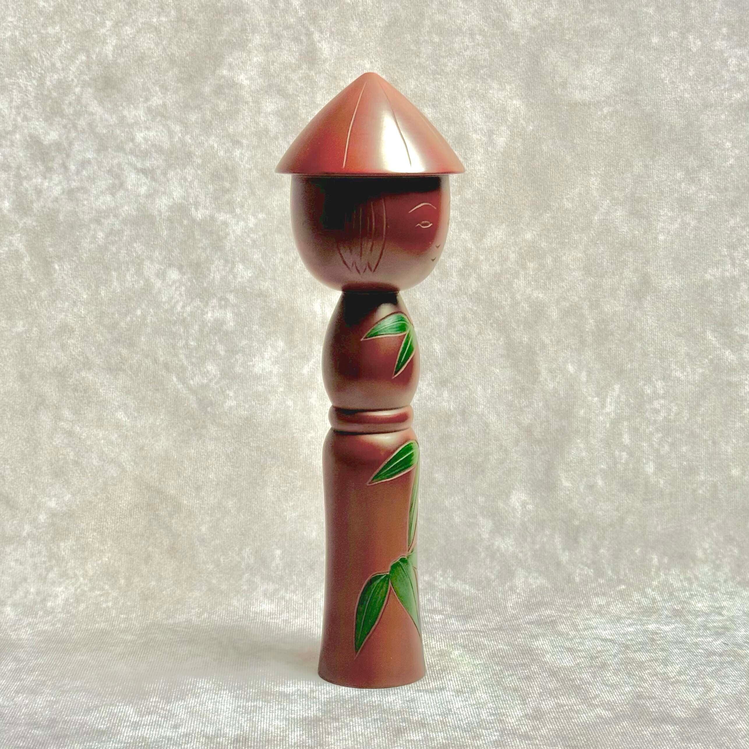 伝統工芸「鎌倉彫こけし」(No.58)