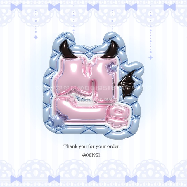 miiii ぷっくりネームボード ぷっくりネームボード（画像販売） | mii ( ミイ )