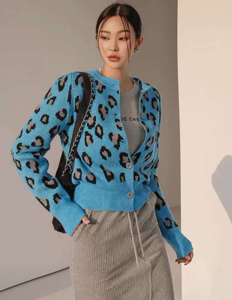 アニマル柄ニット  AJ22231-6156