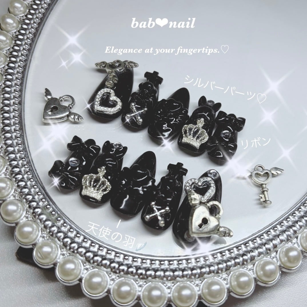 ❤︎地雷系ネイルチップ‪‪❤︎‬ | bab❤︎nail Jewelry‬