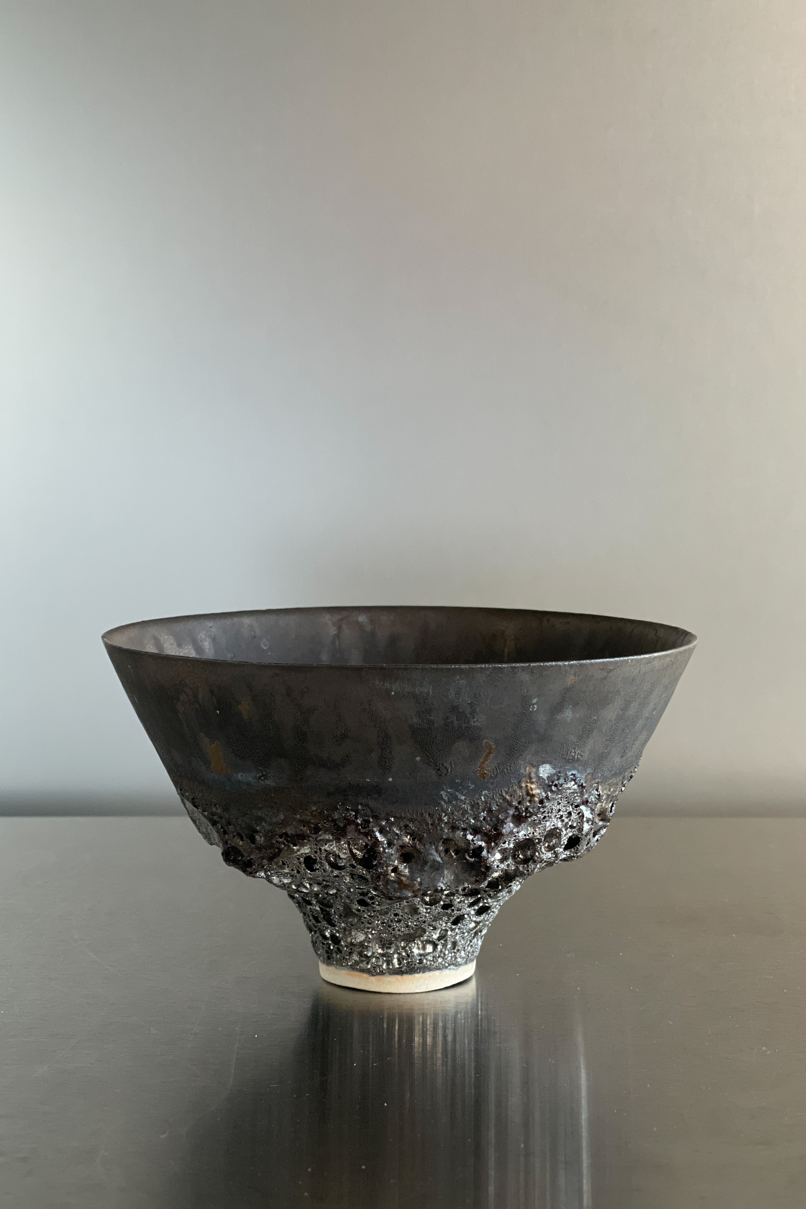 LAVA PLATINUM瓷BOWL 青木良太 作品 O-LB-23 | web-shop MITATE