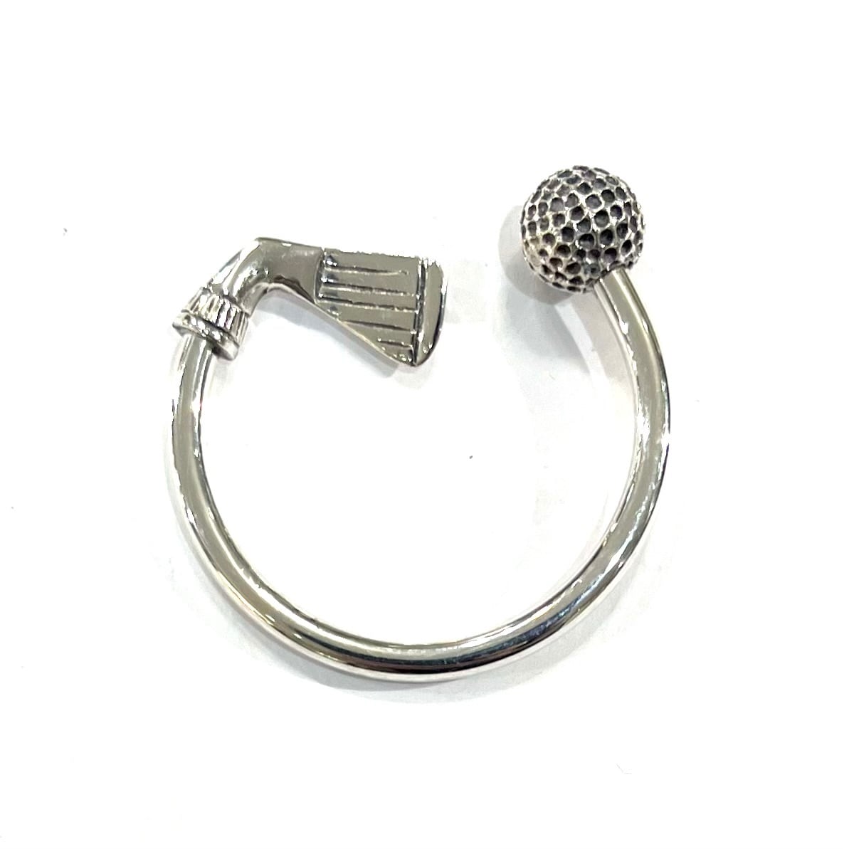 TIFFANY&Co.】2807 ティファニー ゴルフモチーフ キーリング SV925