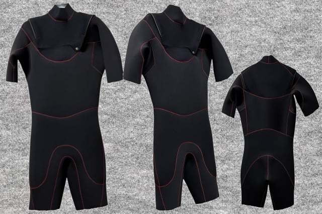 サーフィンジャージチェストジップスプリング3X3mm(フルオーダー込)wsm1804j