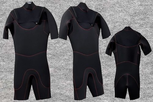 サーフィンジャージチェストジップスプリング3X3mm(フルオーダー込)wsm1804j