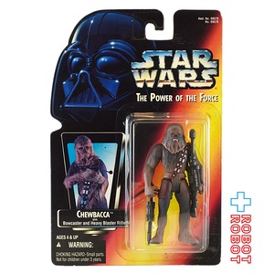 ※ブリスター黄色：スター・ウォーズ POTF2 レッドカード チューバッカ 3.75インチ アクションフィギュア 国内版 未開封