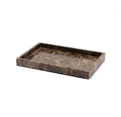 MARBLE TRAY - Emperador dark × Large
