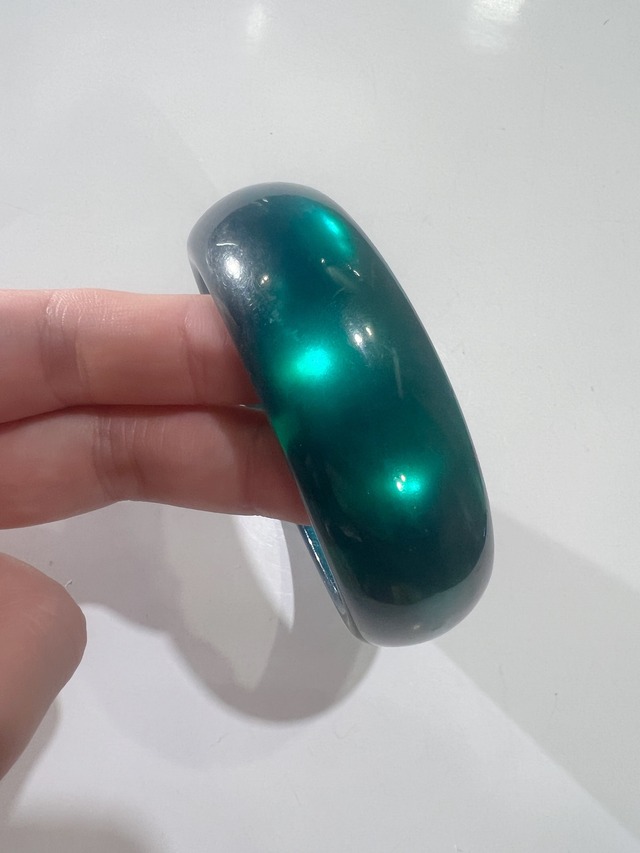 Vintage green bangle