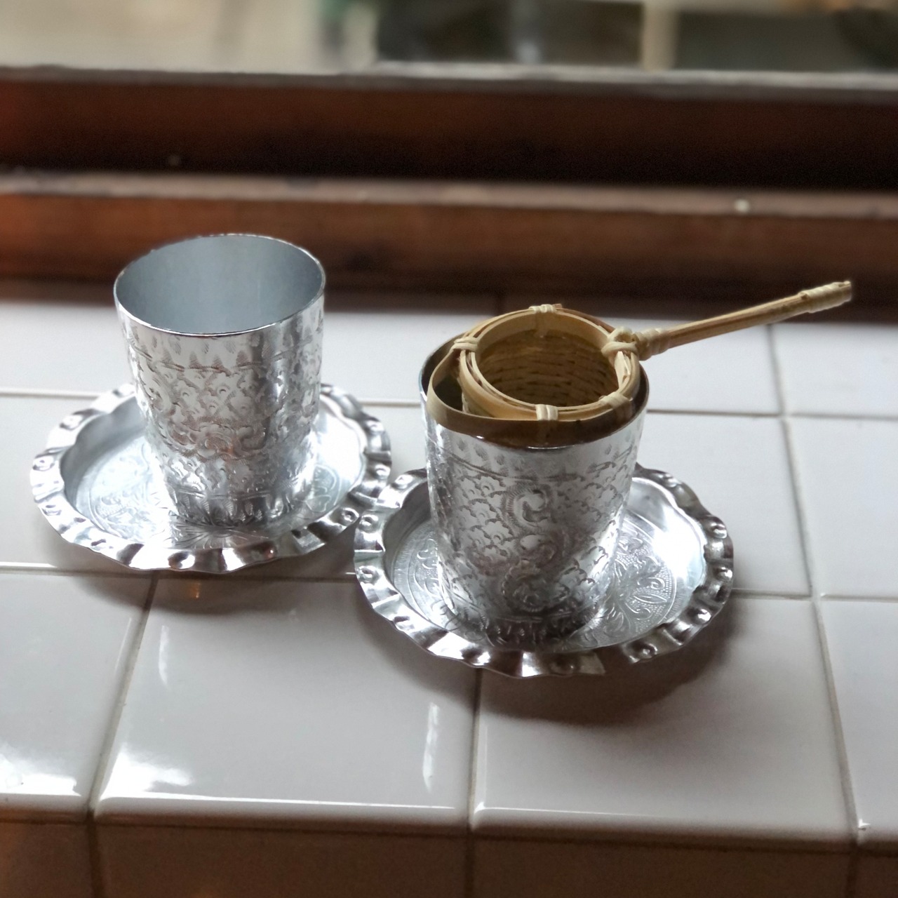 竹製 茶こし ベトナム