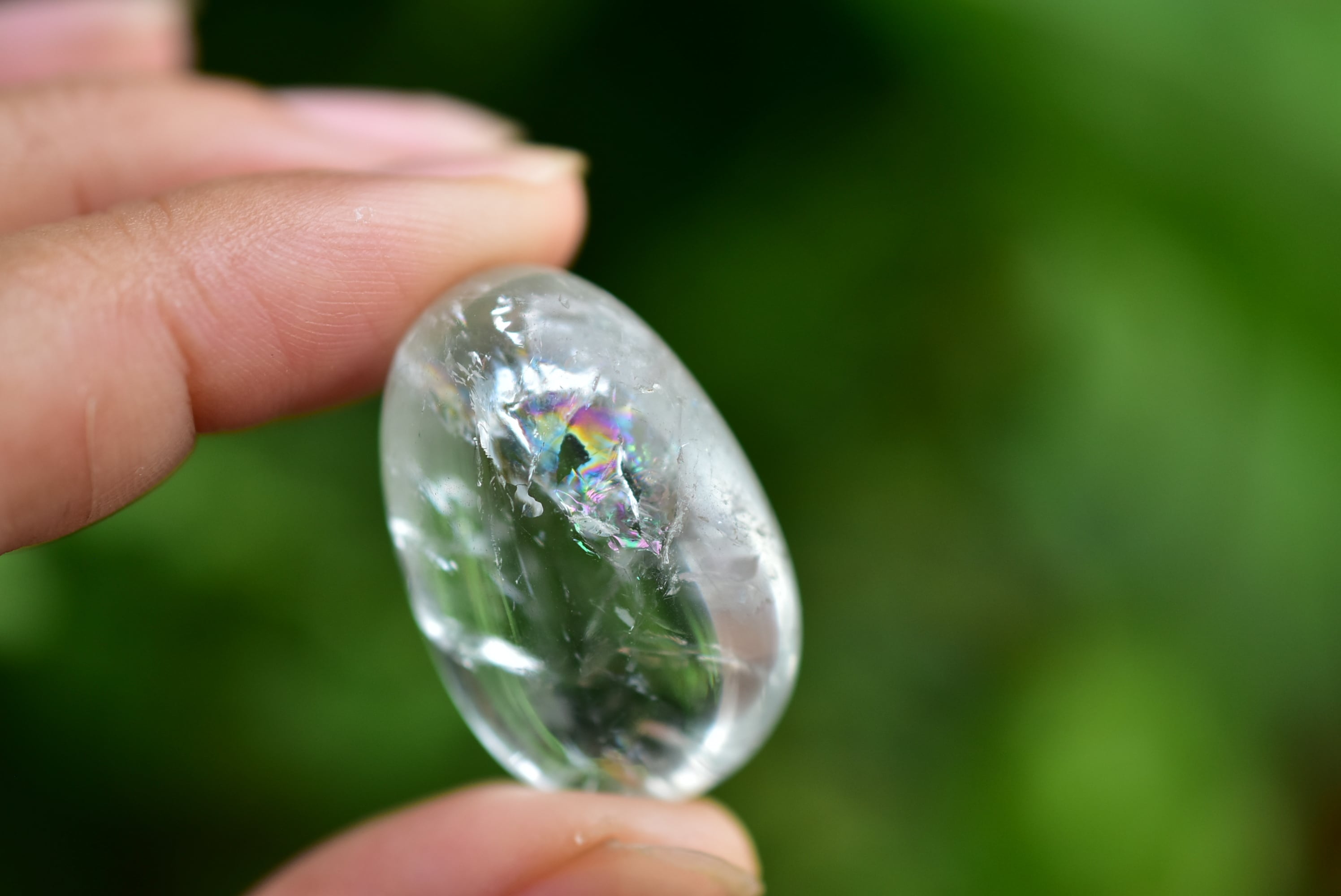 虹色水晶☆レインボークォーツ s618 | Funky garuda Stone (ファンキー