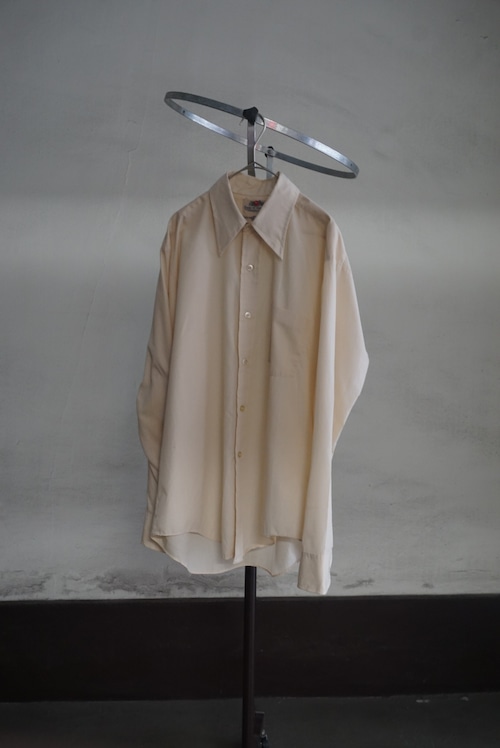 70s Fruit of the Loom Golden Harvest Long Point Collar Shirt