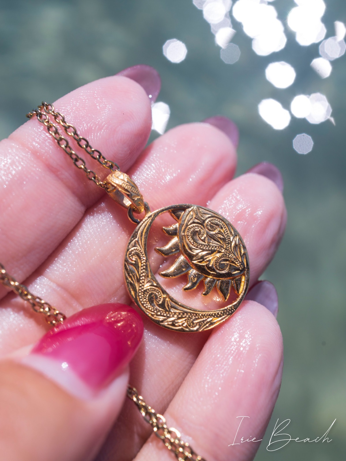 moon&sun necklace | IRIEBEACH