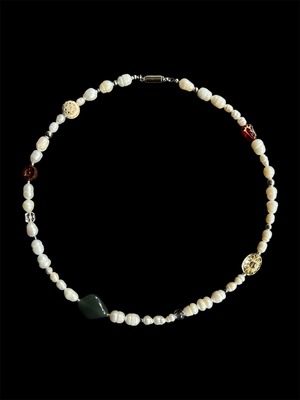 GEN IZAWA / Pearl & Beads Necklace