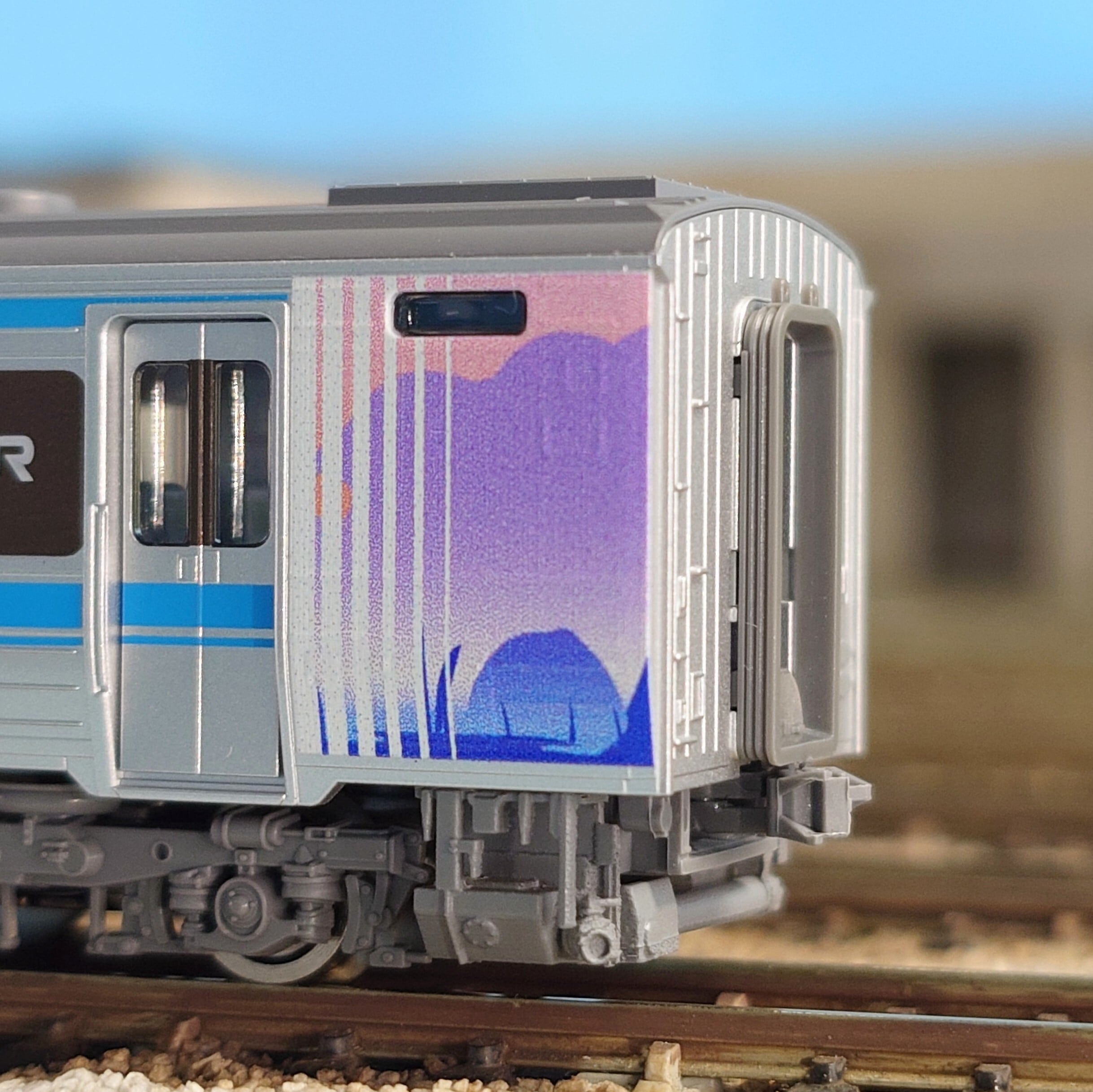 TOMIX キハ185系(むろと/剣山色)」用トイレタンク、車端部床下機器2両