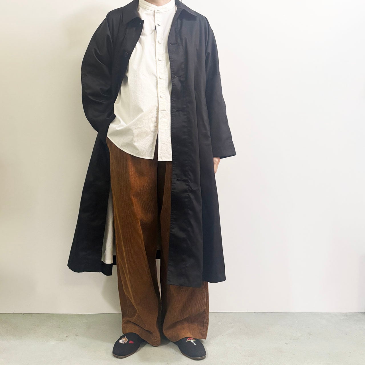 Sasanqua by trees サザンカバイツリーズ AN-343 CIRCULAR COAT サーキュラーコート