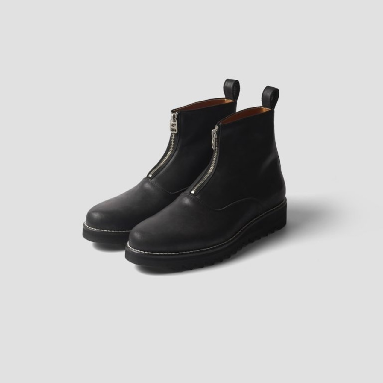 Tomo&Co  "Pull tab zip boots" TMTK-S-0039