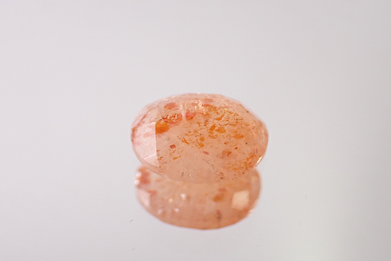 オレンジサンストーン　2.50ct　 [D6-68]