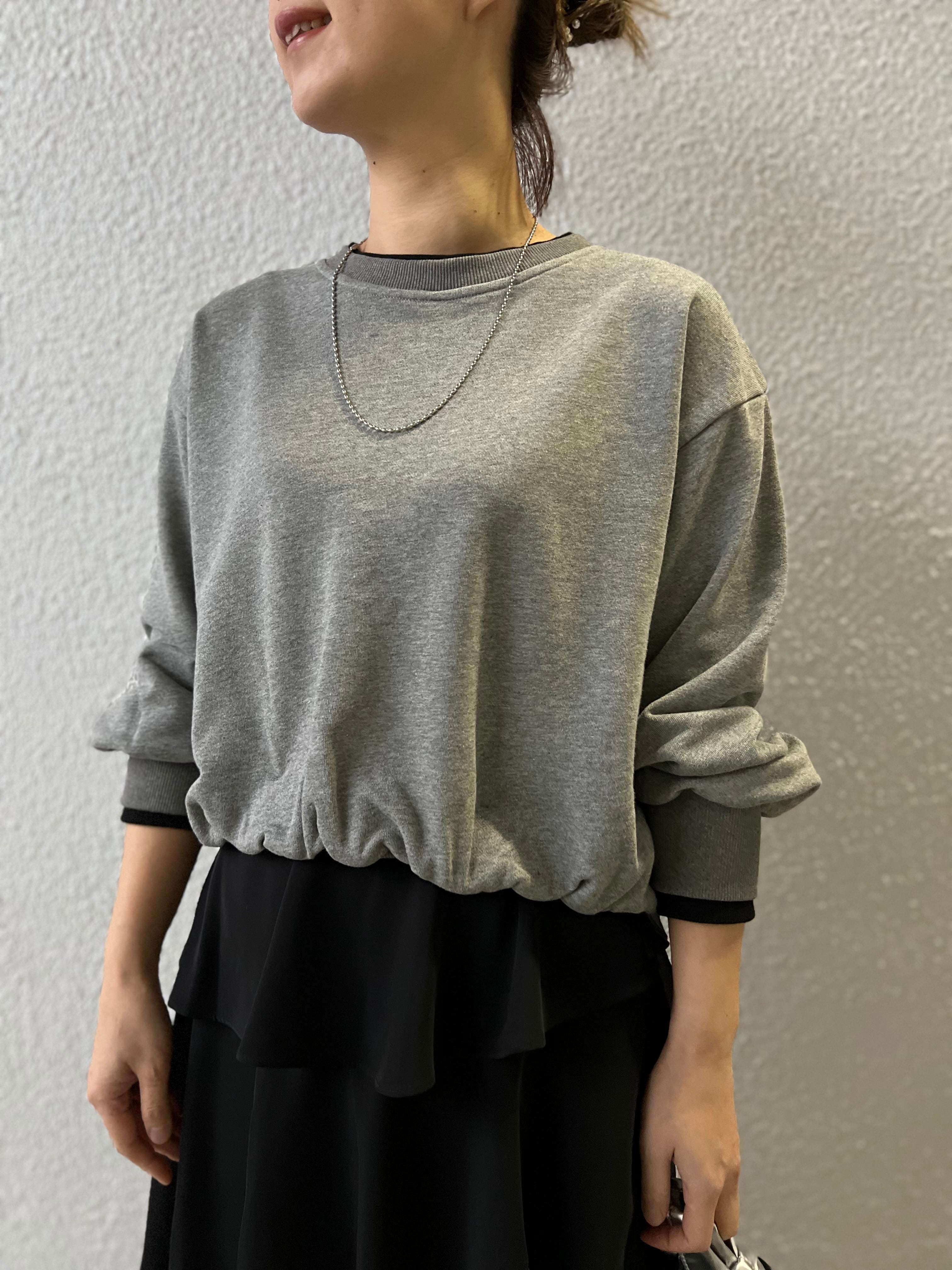 【SELECT】配色レイヤードバルーンプルオーバー 25-0679