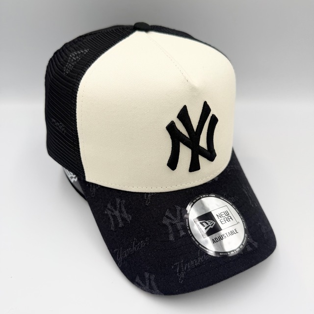 NEW ERA 9FORTY/940 A-Frame MLB Jacquard ニューヨーク・ヤンキース ブラック